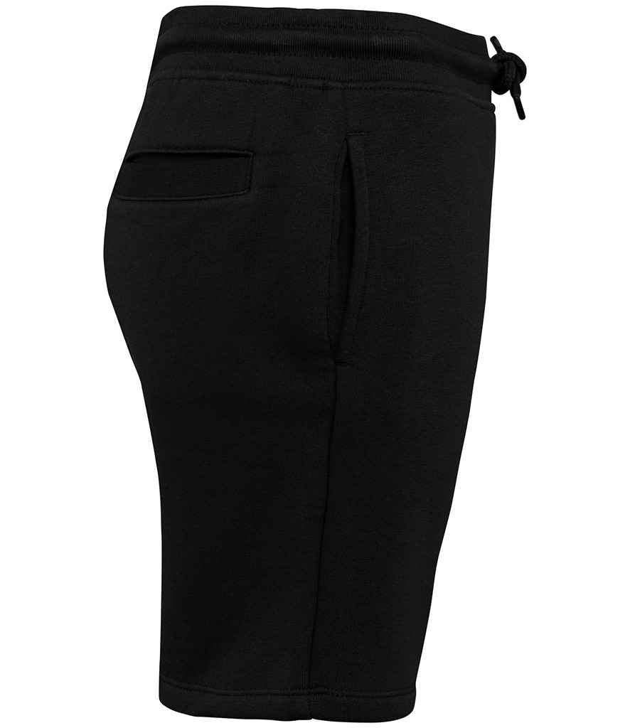 Native Spirit Kids Bermuda Shorts in Black, side view