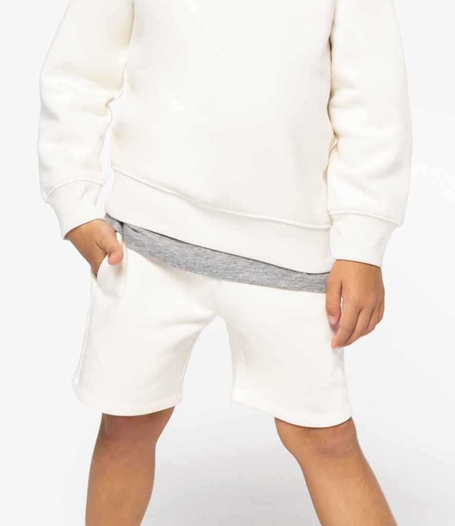 Native Spirit Kids Bermuda Shorts in Ivory
