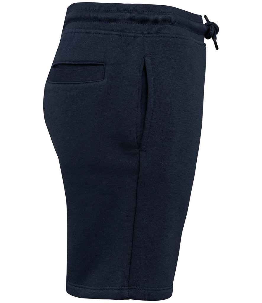 Native Spirit Kids Bermuda Shorts in Navy, side view