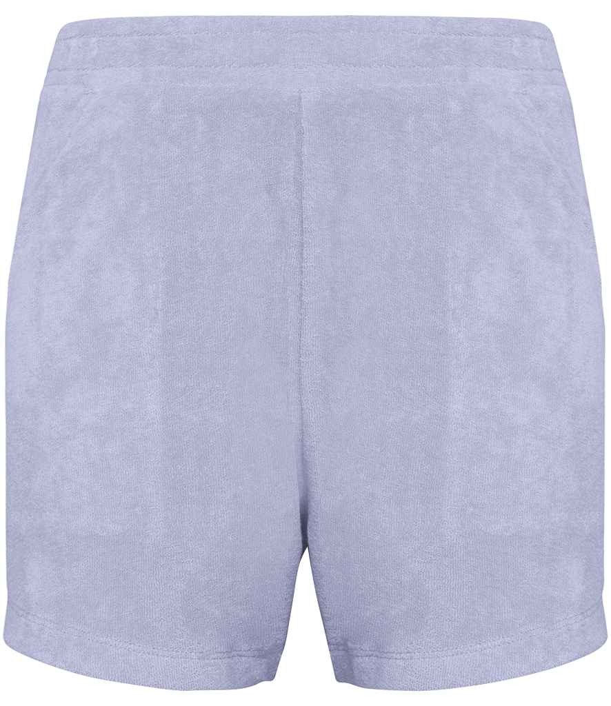 Native Spirit Kids Terry Towel Shorts in Parma, front view
