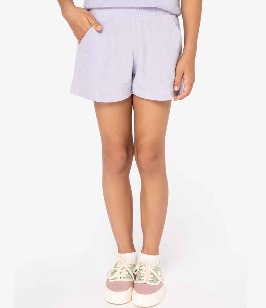Native Spirit Kids Terry Towel Shorts in Parma