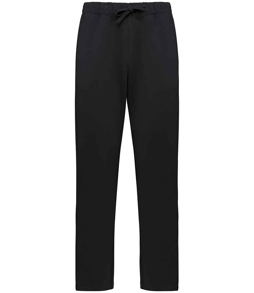 Native Spirit Unisex Loose Jogging Trousers in Black, front view