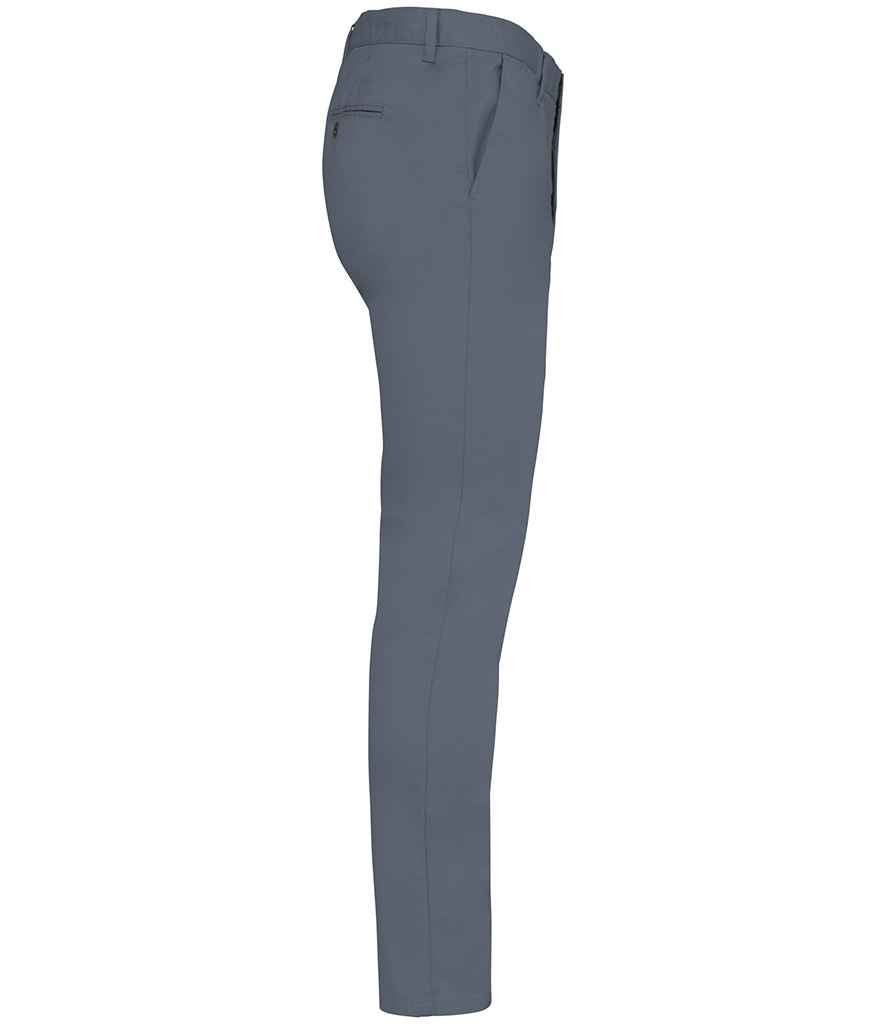 Native Spirit Chino Trousers in Mineral Grey, side view