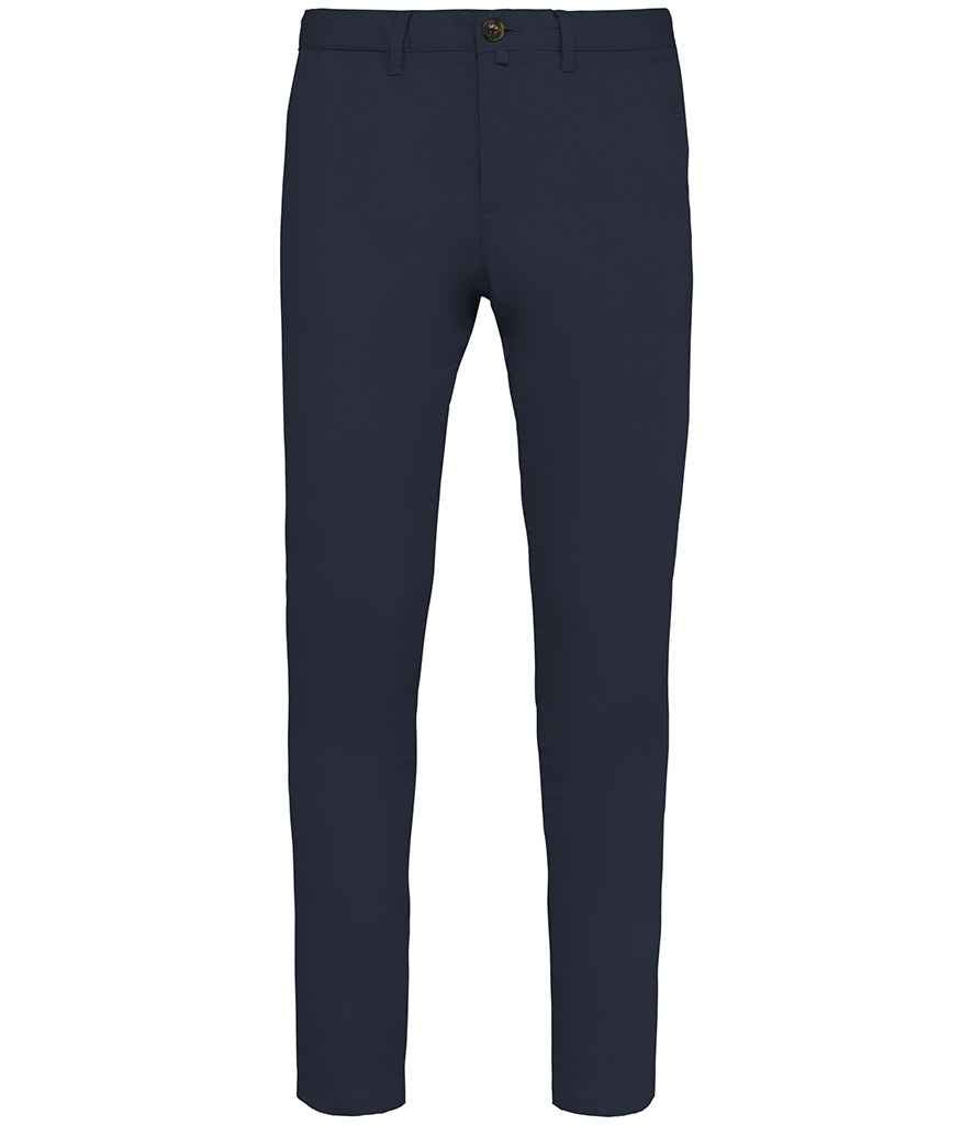 Native Spirit Chino Trousers in Navy, front view
