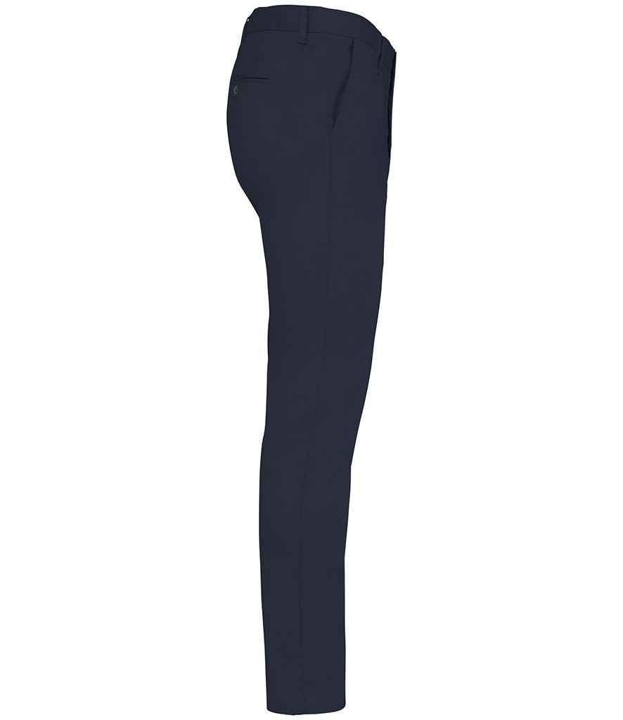 Native Spirit Chino Trousers in Navy, side view