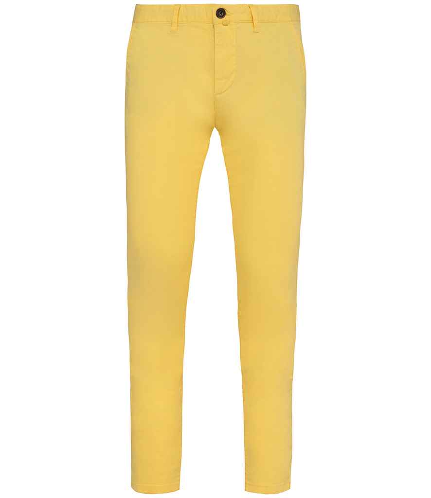 Native Spirit Chino Trousers in Pineapple, front view