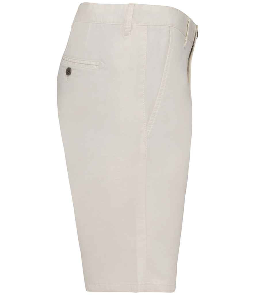 Native Spirit Chino Shorts in Ivory, side view
