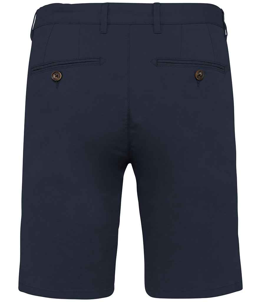 Native Spirit Chino Shorts in Navy, back view