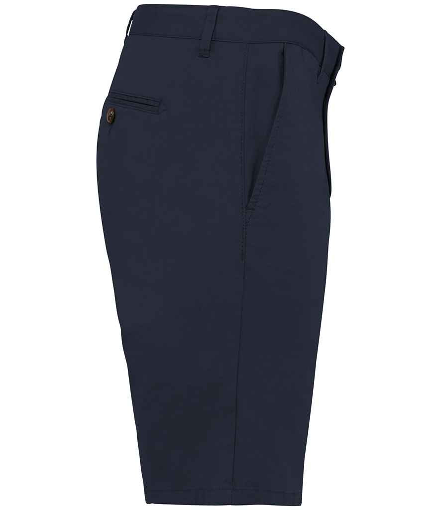 Native Spirit Chino Shorts in Navy, side view