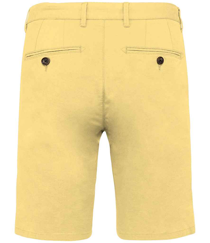 Native Spirit Chino Shorts in Pineapple, back view