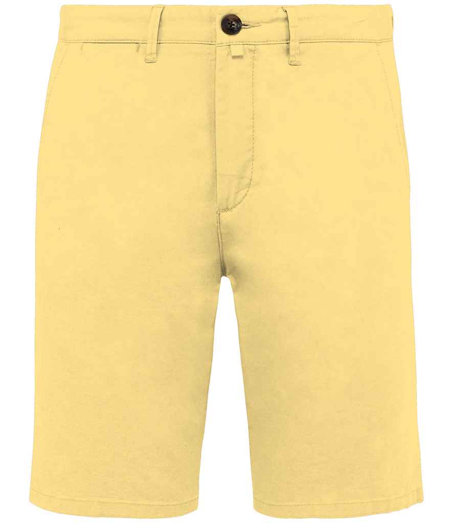 Native Spirit Chino Shorts in Pineapple, front view
