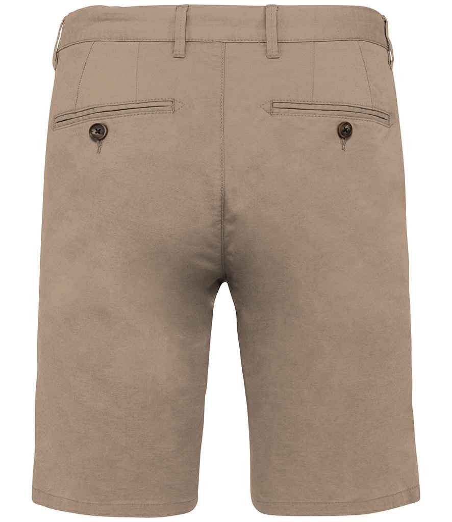 Native Spirit Chino Shorts in Wet Sand, back view