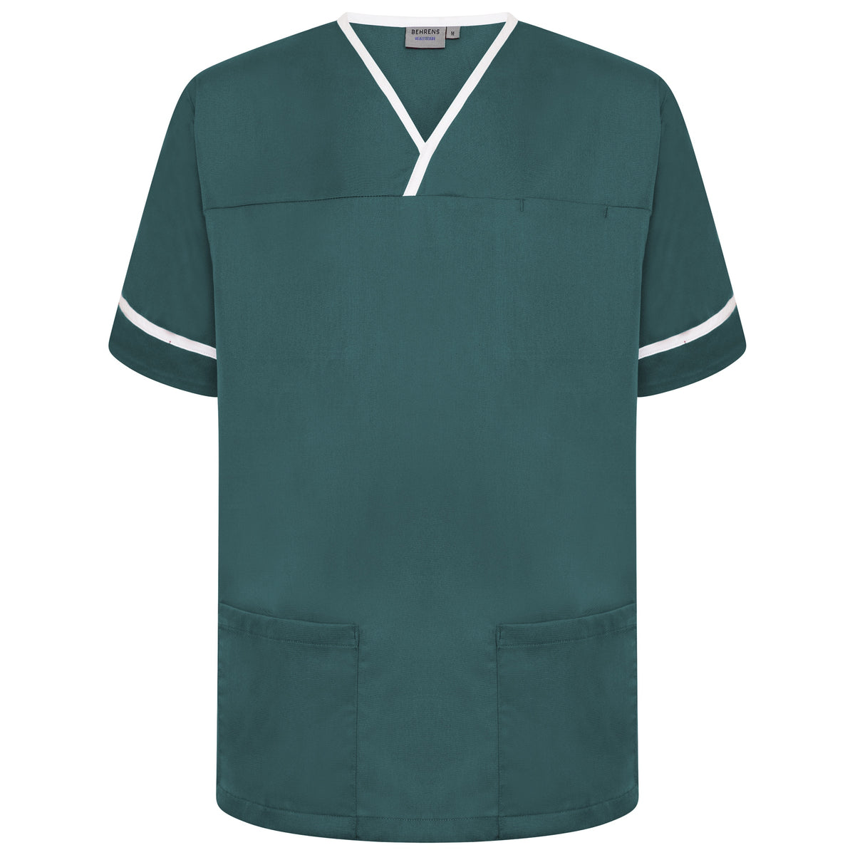 Behrens Contrast Trim Smart Scrub Top, image 2