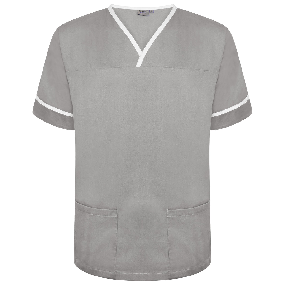 Behrens Contrast Trim Smart Scrub Top, image 4