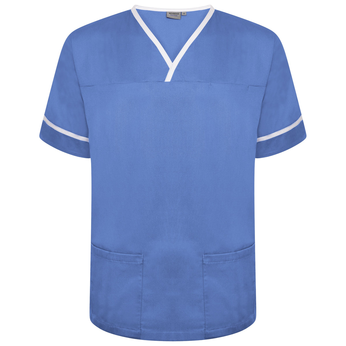 Behrens Contrast Trim Smart Scrub Top, image 5