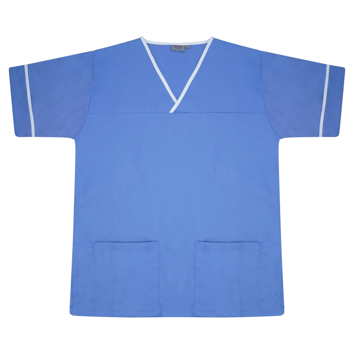 Behrens Contrast Trim Smart Scrub Top, image 8