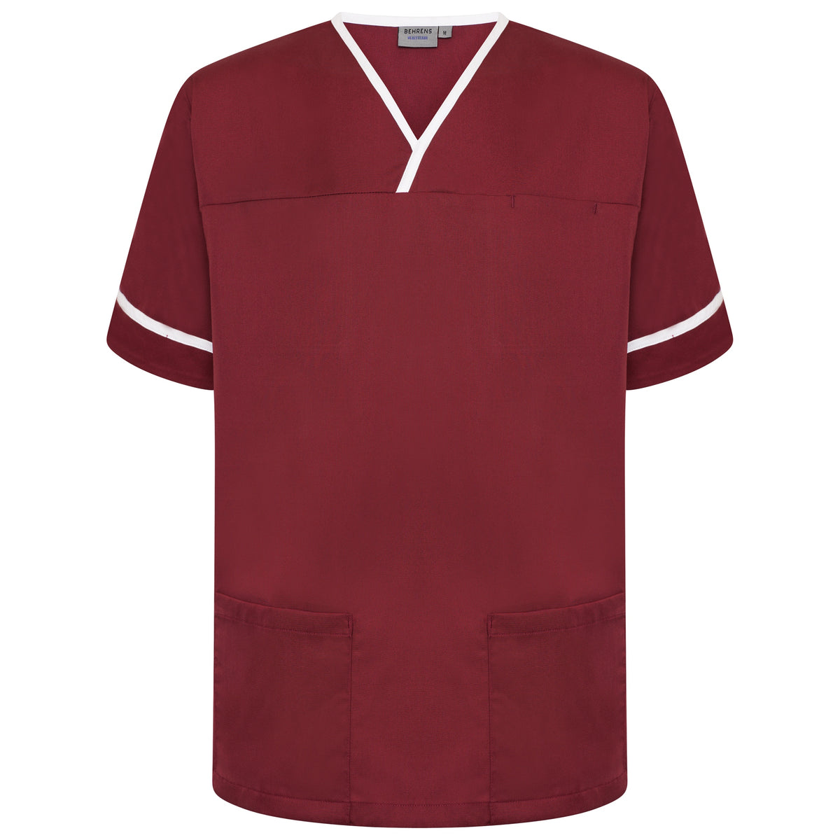 Behrens Contrast Trim Smart Scrub Top, image 7