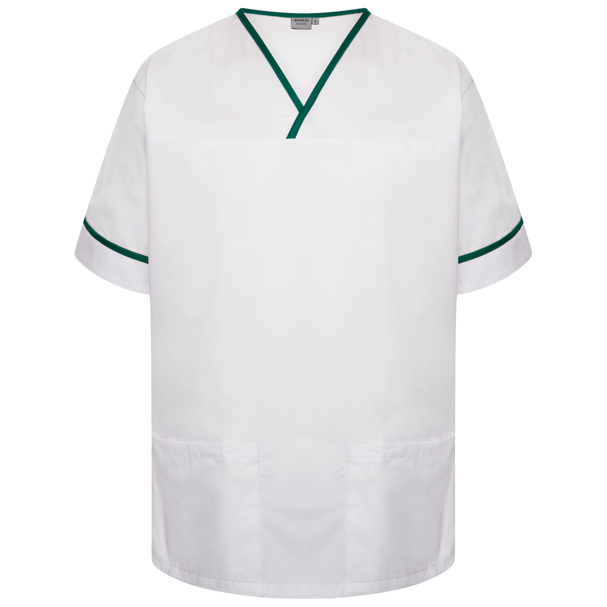 Behrens Contrast Trim Smart Scrub Top, image 17