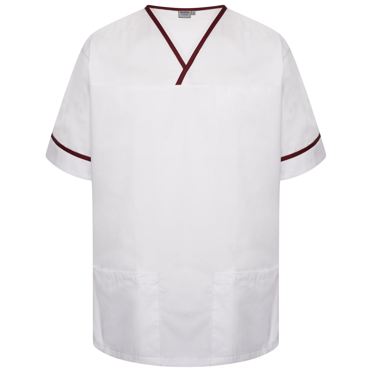 Behrens Contrast Trim Smart Scrub Top, image 18