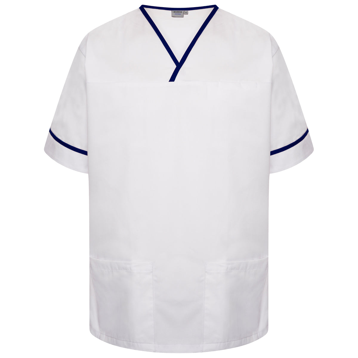 Behrens Contrast Trim Smart Scrub Top, image 19