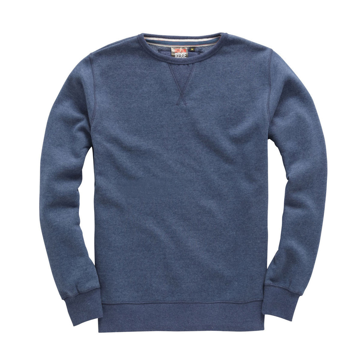 Cotton Ridge W107PF Pluto Ultra Premium Sweat Shirt in Navy Melange