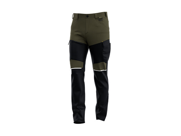 Safety Jogger Oak Trousers M - Khaki/Night Blue