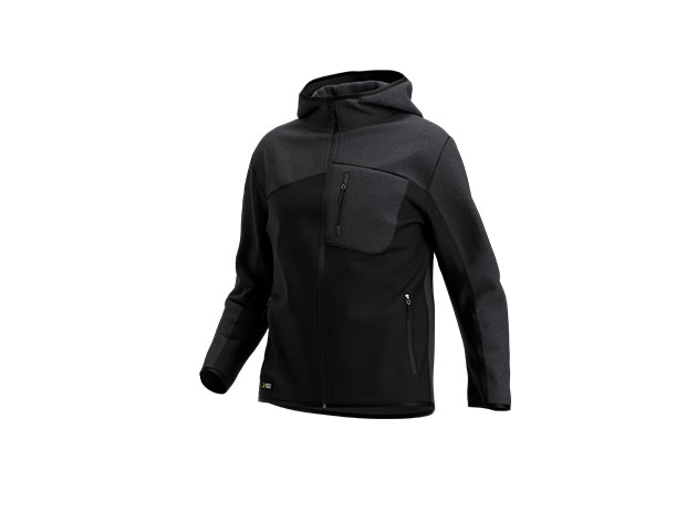 Safety Jogger Oak Hoodie Men - Black/Dark Grey