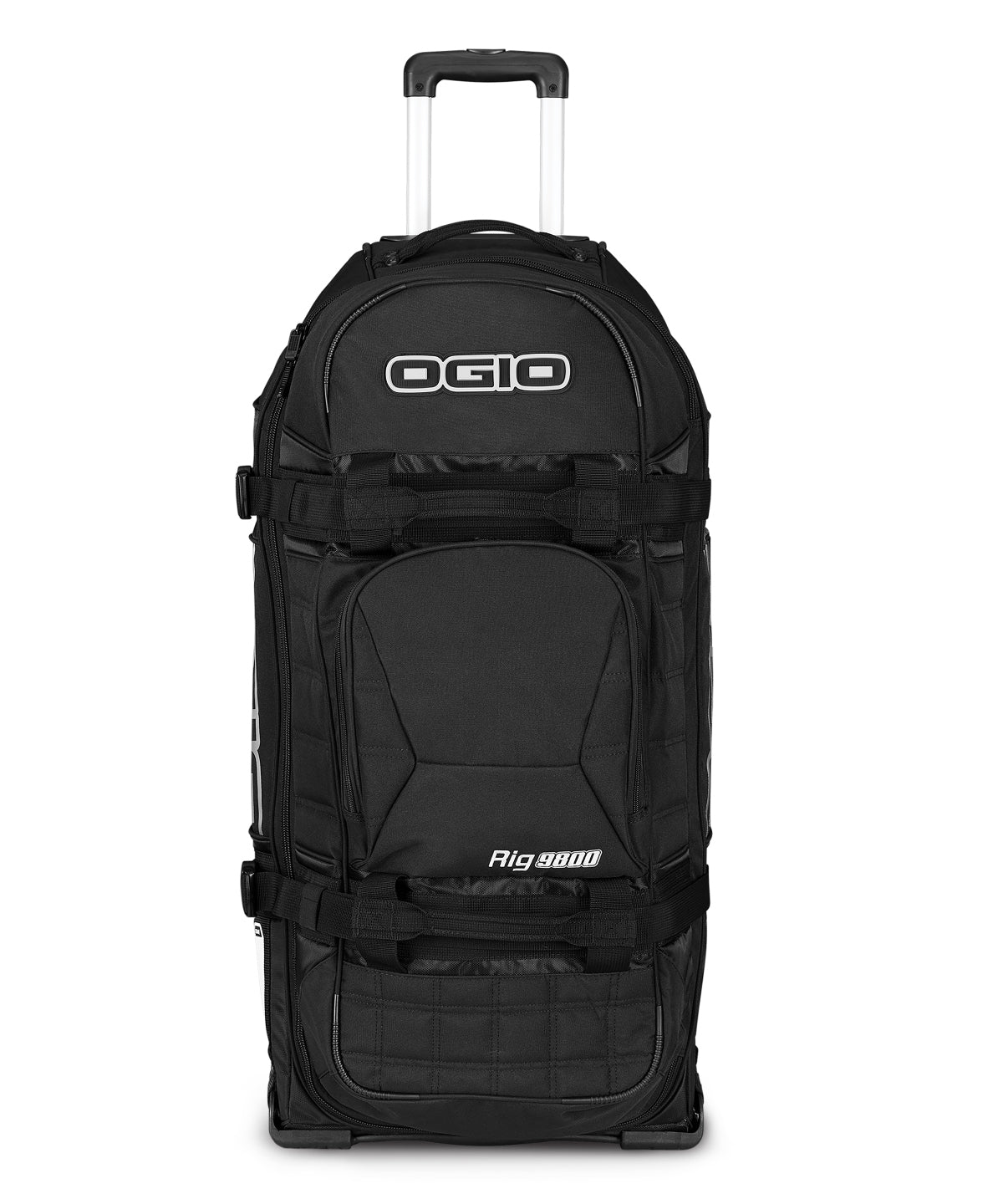OGIO Rig 9800 gear and travel bag in Black, front view
