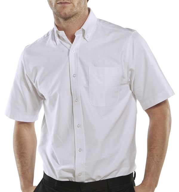 Click Beeswift Oxford Shirt Short Sleeve, image 2