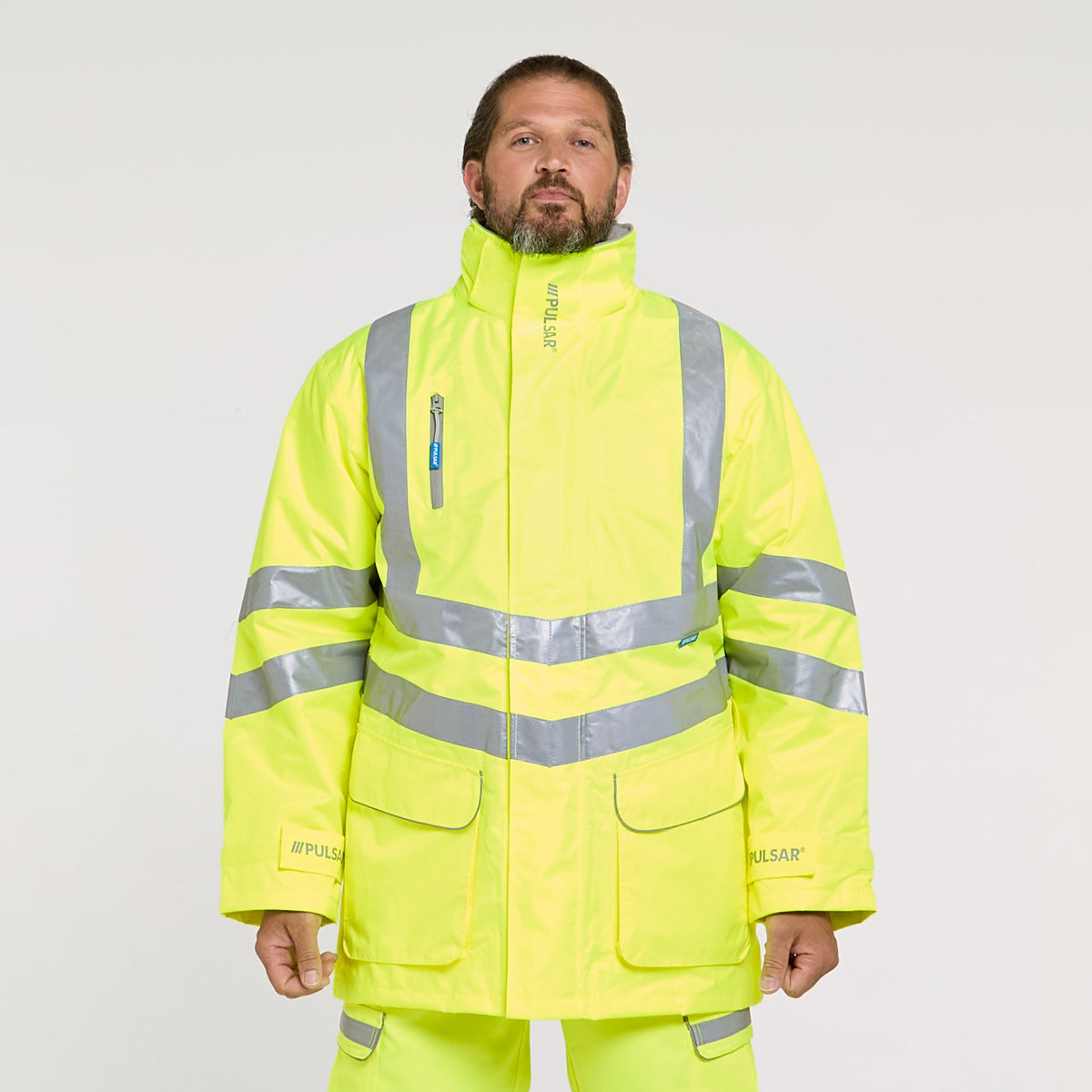 Pulsar Padded Storm Coat Yellow, image 2