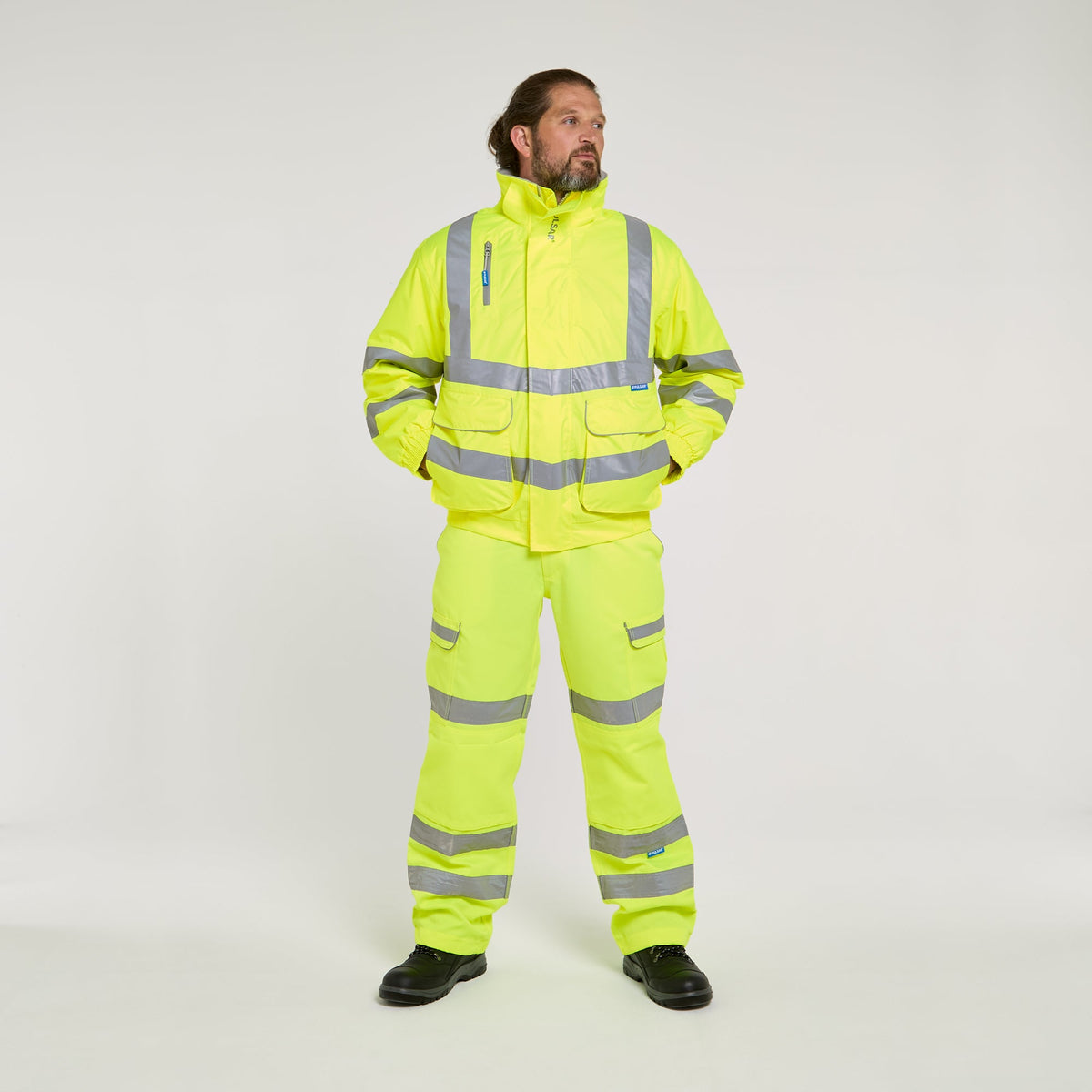 Pulsar Padded Bomber Jacket Yellow, image 7