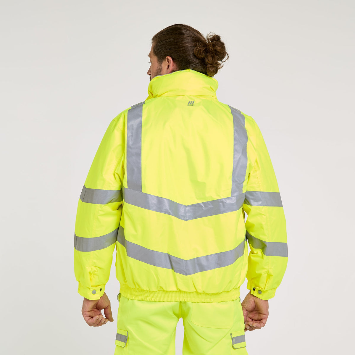 Pulsar Padded Bomber Jacket Yellow, image 8