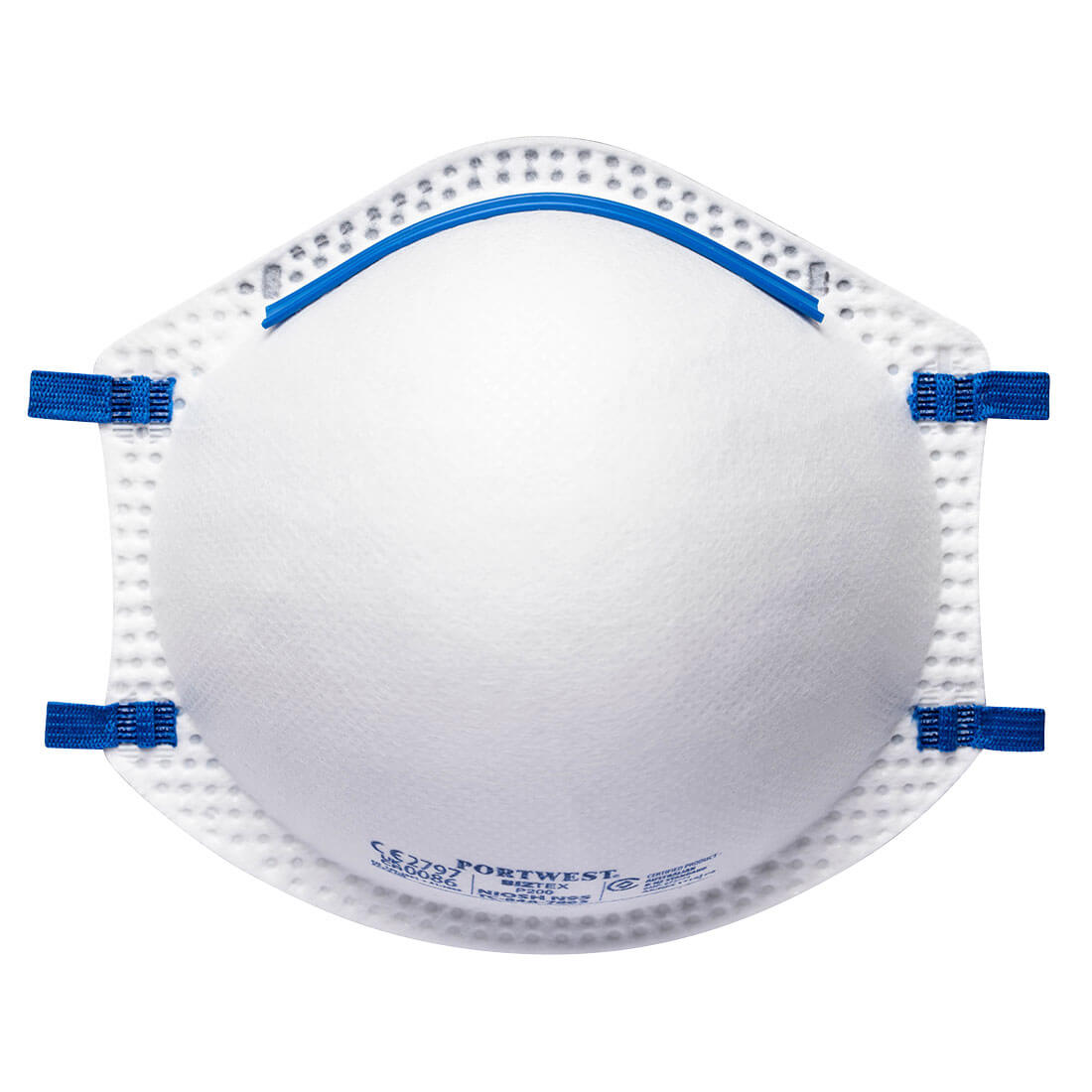 Portwest FFP2 Respirator in White, main product image