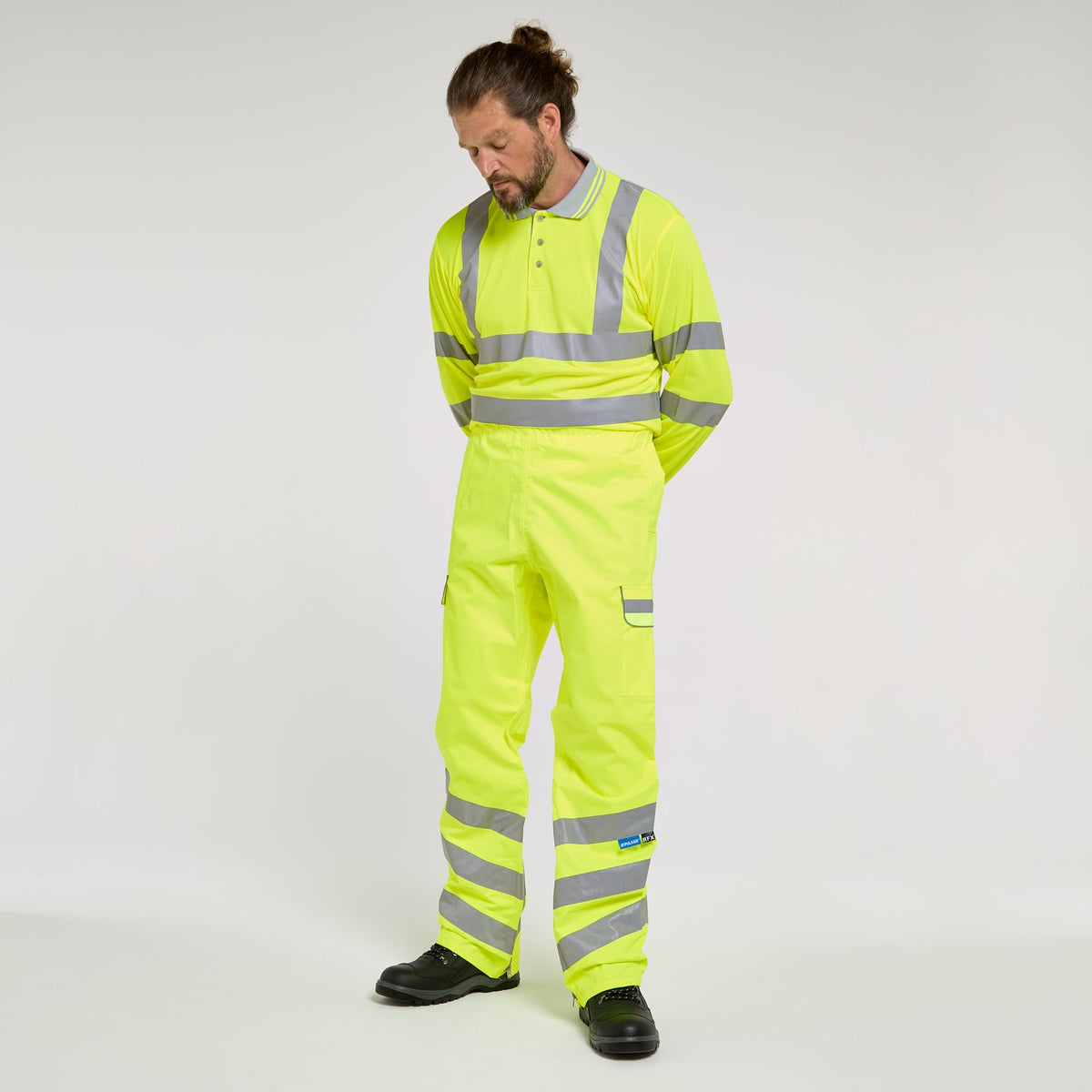 Pulsar Waterproof Overtrousers Yellow, image 2