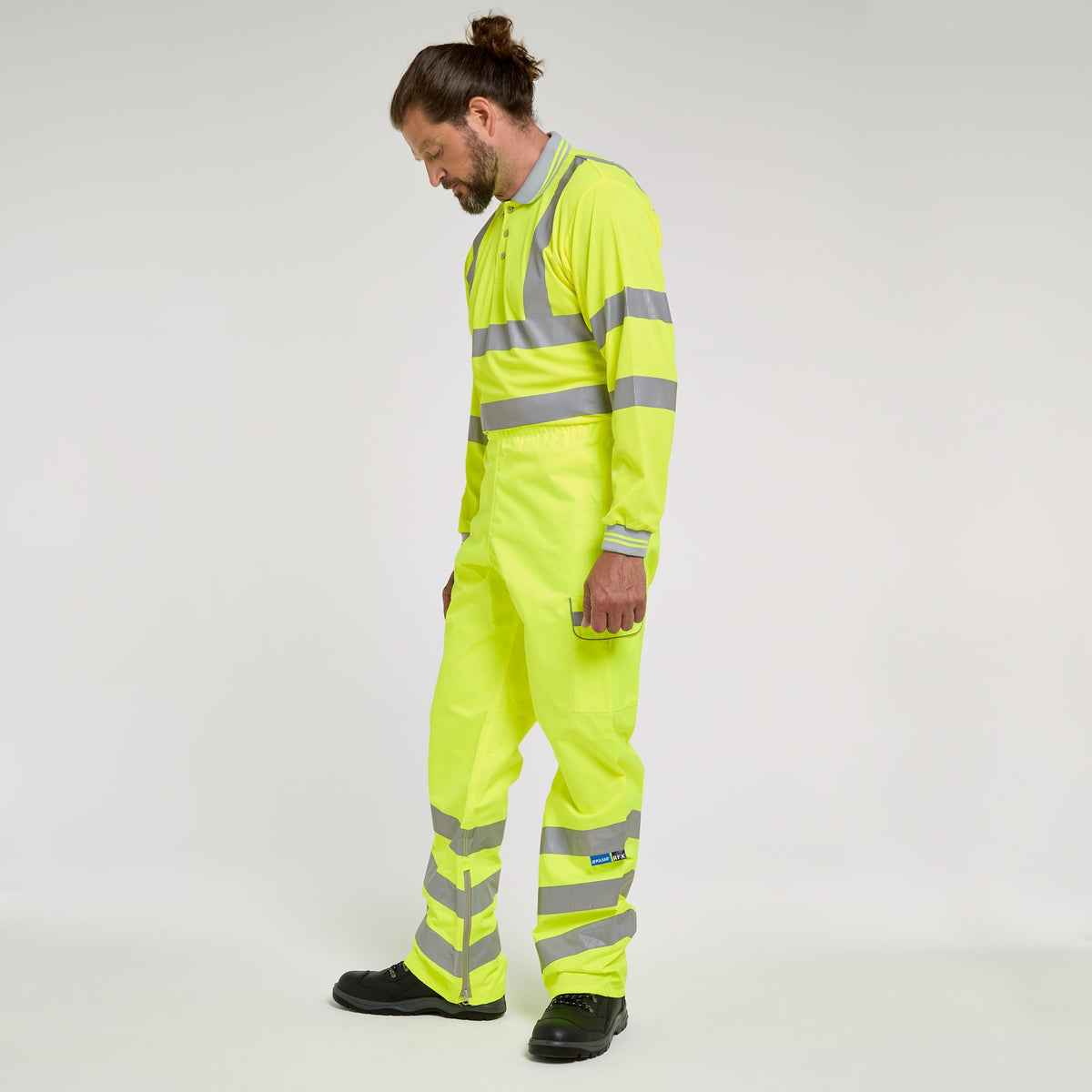 Pulsar Waterproof Overtrousers Yellow, image 5