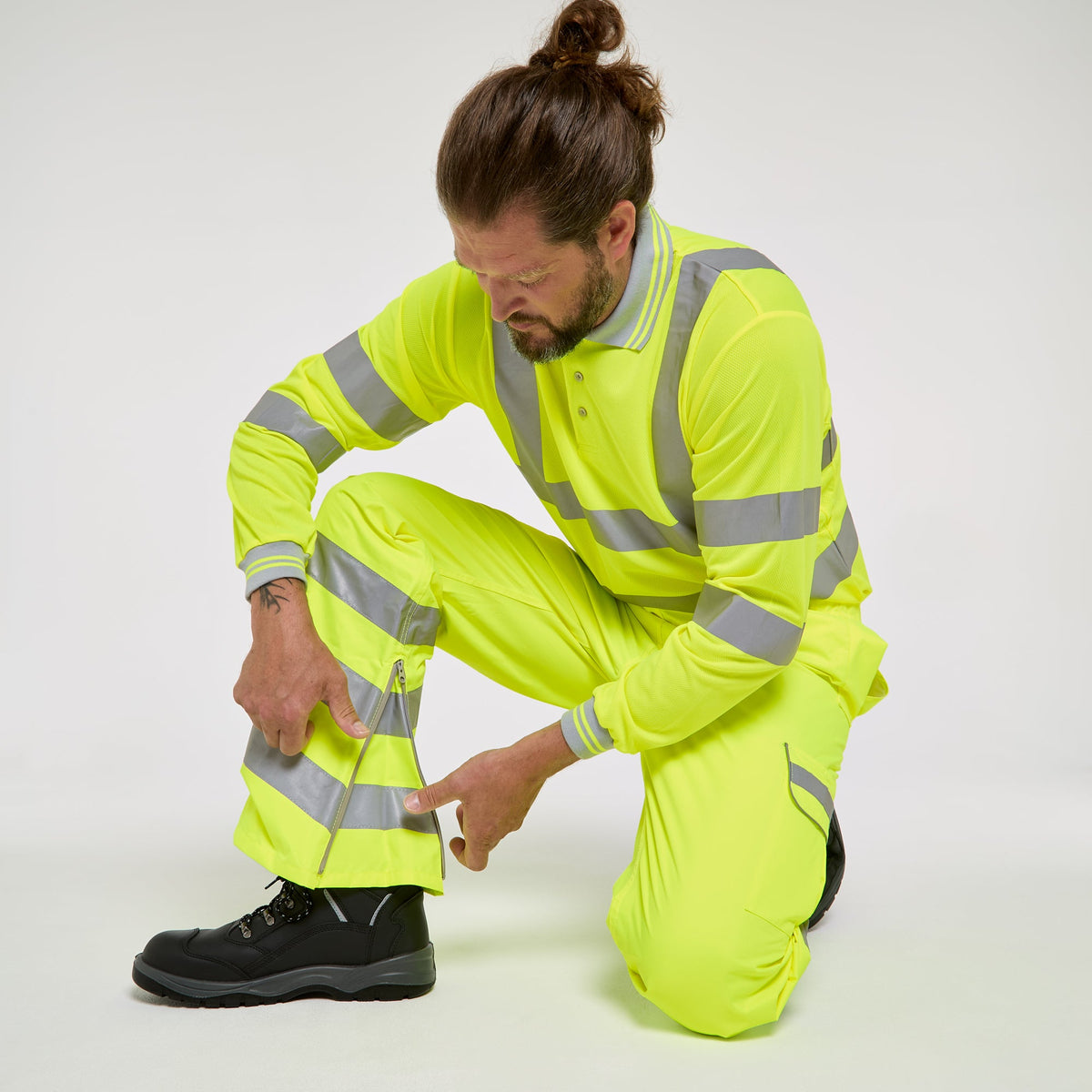 Pulsar Waterproof Overtrousers Yellow, image 4