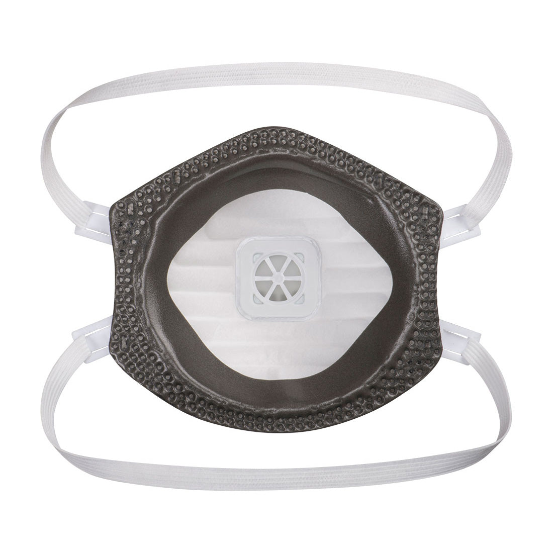 Portwest P303 FFP3 Valved Dolomite Respirator (Pk10) in White, back view