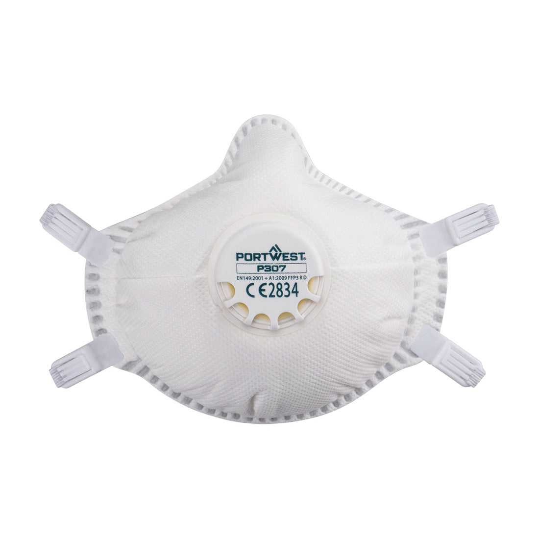Portwest FFP3 Ultimate Reusable Compact Respirator in White, main product image