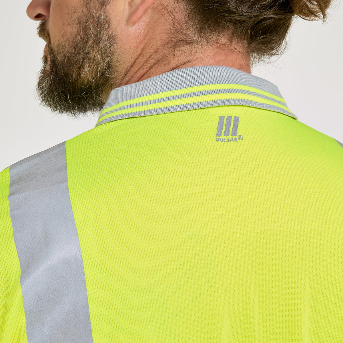 Pulsar Long Sleeve Polo Shirt Yellow, image 5