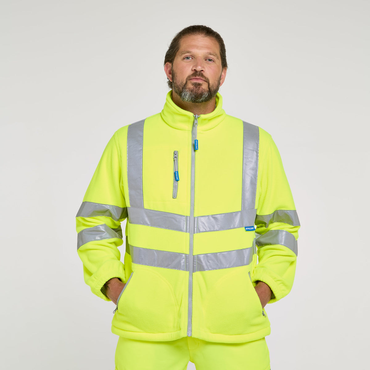 Pulsar Interactive Fleece Jacket Yellow, image 2