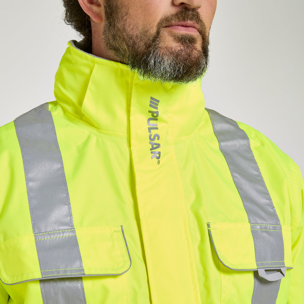 Pulsar Mesh Lined Coverall Yellow, image 6