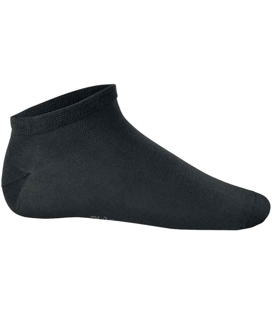 Proact Bamboo Sports Socks in Black, front view