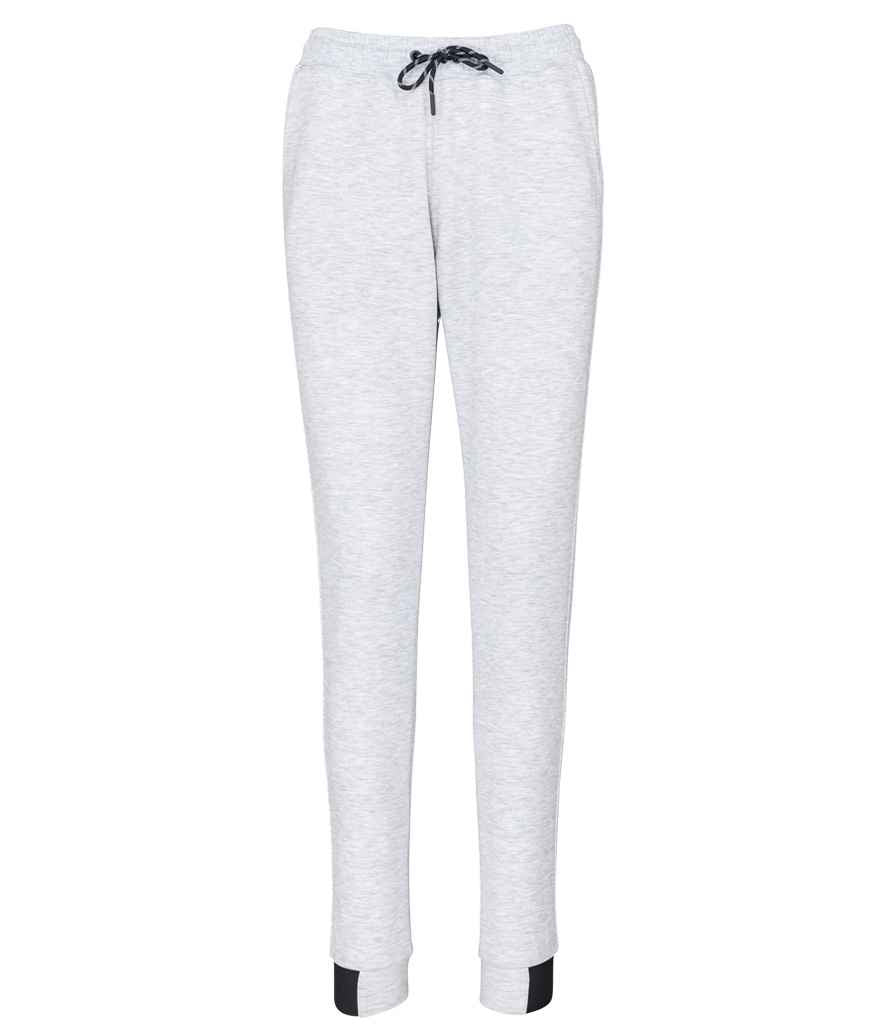 Proact Ladies Performance Trousers in Ash Heather, front view