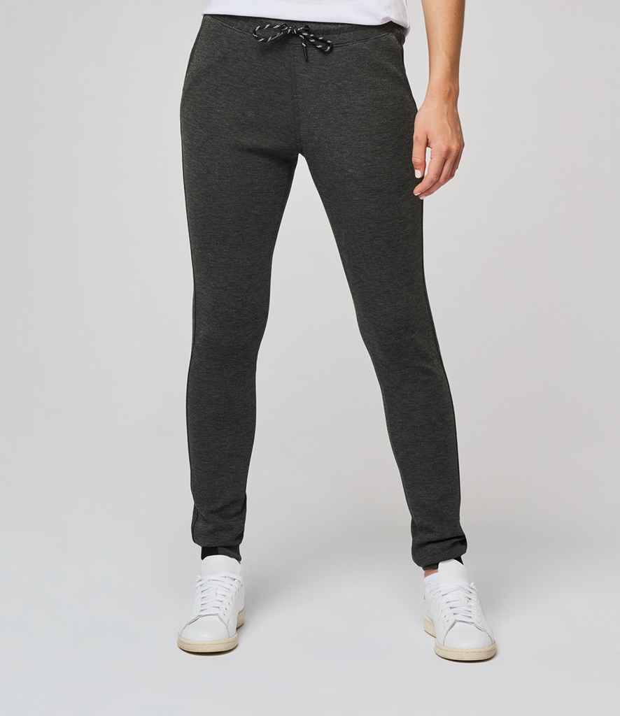 Proact Ladies Performance Trousers in Deep Grey Heather