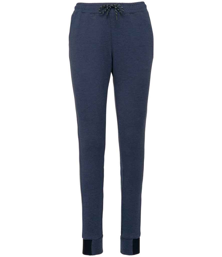 Proact Ladies Performance Trousers in French Navy Heather, front view
