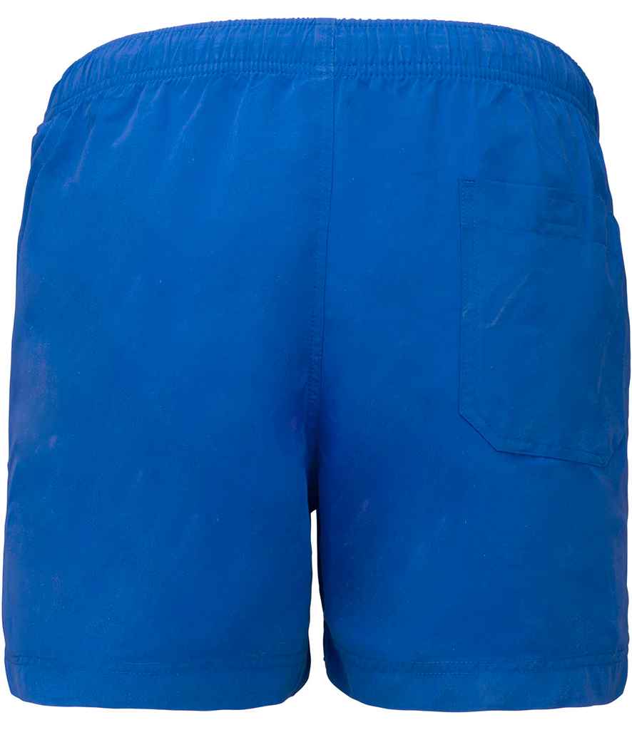 Proact Swimming Shorts in Aqua, back view