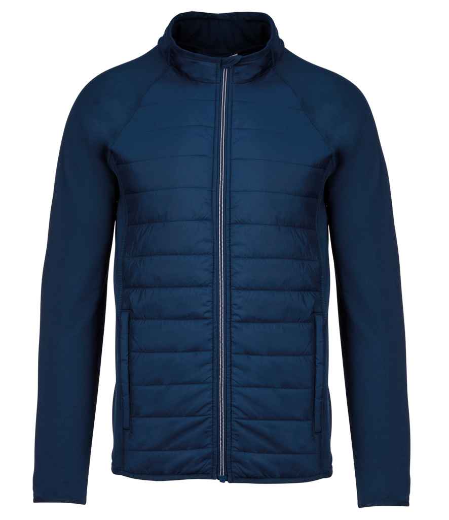 Proact Dual Fabric Sports Jacket in Sporty Navy/Sporty Navy, front view