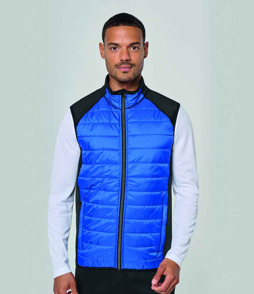 Proact Dual Fabric Sports Bodywarmer, back view