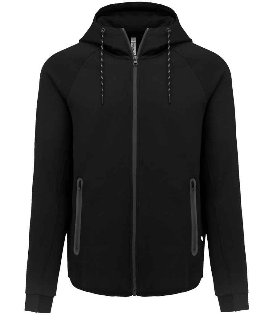 Proact Performance Hooded Jacket in Black, front view