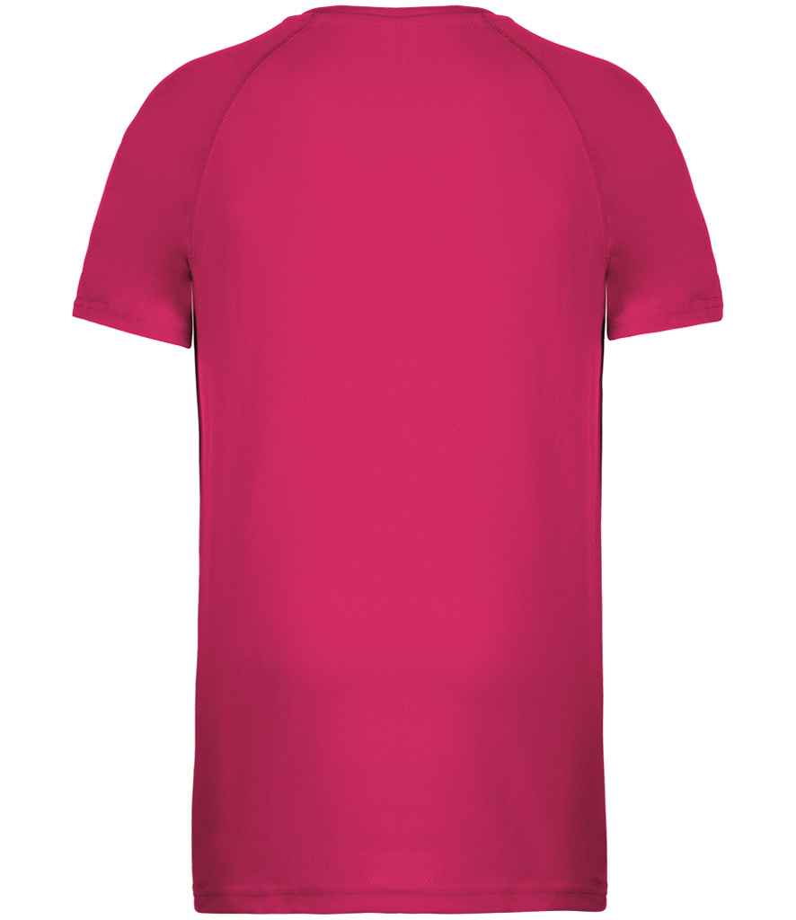 Proact Performance T-Shirt in Fuchsia, back view